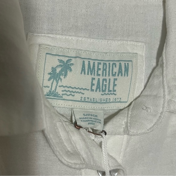 NWT American Eagle Oversized Resort Shirt - Picture 3 of 7